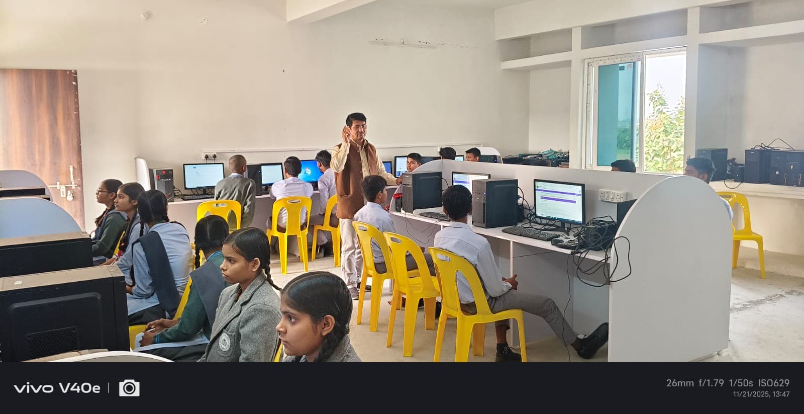 IT Lab with modern computers